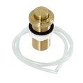 Kingston Brass Garbage Disposal Air Switch Button, Brushed Brass KA217